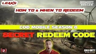Secret Redeem Code For COD Mobile Season 8 2nd Anniversary Update