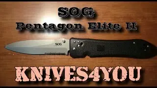 SOG: Pentagon Elite II Folding Knife