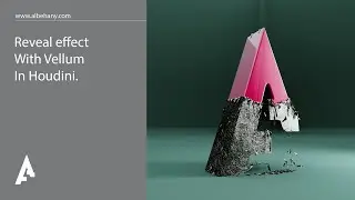 Reveal Effect With Vellum In Houdini