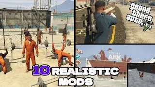 10 AWESOME REALISTIC MODS for GTA 5 | Best Scripts Mods GTA V