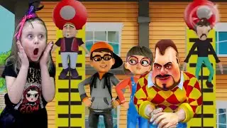 Новые уровни про ВОРИШЕК в Scary Robber! Прохождение игры про Ника и Тани и прохождение ДАРК РИДЛ!