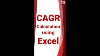 CAGR Calculation using Excel | CAGR Formula in Excel