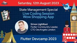 Live Coding Session Wow Shopping App - Flutter DevCamp 2023 :: 