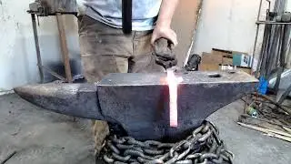 Forging a Butterfly Knife/Balisong: Pt 1
