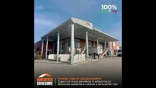 Tunnel fissi di collegamento per il Frantoio Morettini