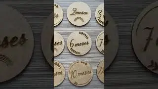 Plaquinhas para Mêsversário