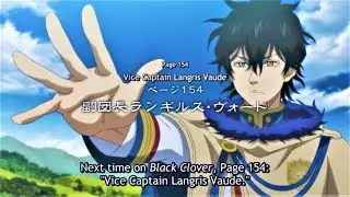 Black Clover Episode 154 Preview English Subbed HD | ブラッククローバー 154話