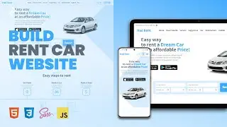 Create a Rent Car Website Responsive (HTML, CSS, Java Script) #1