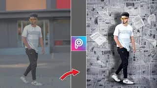 PicsArt Newspaper Photo Editing | PicsArt Newspaper Effect | PicsArt Photo Editing