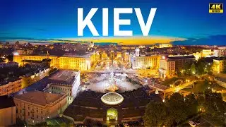 KIEV in 4K ULTRA HD - BEFORE THE WAR -The Capital of Ukraine (60 FPS)