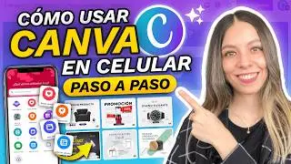 HOW TO USE CANVA ON MOBILE 2026 😱