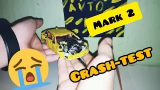 Краш тест тойоты марк 2 из пластилина