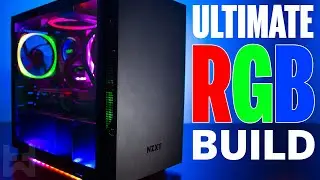 The NZXT H210i Ultimate RGB Gaming PC Build 2019 - Rainbow Giggidy Box