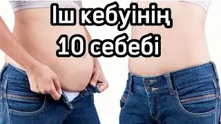 Іш кебуінің 10 СЕБЕБІ. Іш неге кебеді. Денсаулық арнасы. Денсаулық