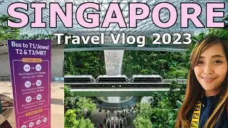 🇸🇬🇵🇭CHANGI TERMINAL 4 TO JEWEL | SINGAPORE VLOG