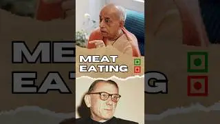 Srila Prabhupada vs Jesuit Preacher: Meat Eating | Prabhupāda Vanī #shorts