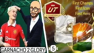 EA FC 24 | CHAMPS REWARDS | ICON PACK | HERO PACK | GARNACHO 2 GLORY PART 5