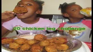 20 chicken leg challenge