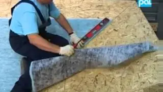 Монтаж мягкой кровли Икопал (Часть 1)