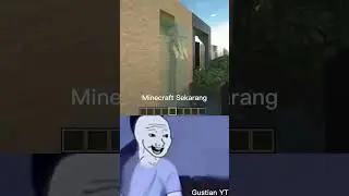 Minecraft Dulu VS Sekarang [RTX] #shorts