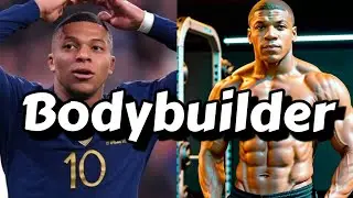 Football players but in the gym