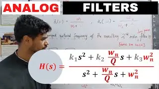 Second Order Filter Transfer Function: What is the General Form? | Example Natural Frequency Problem
