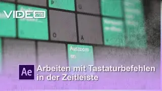 Arbeiten mit Tastaturbefehlen in der Zeitleiste von After Effects