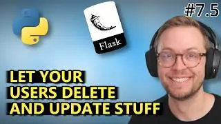 Support UPDATE and DELETE on Your Website