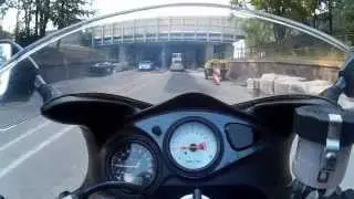 Suzuki SV650 speed & sound