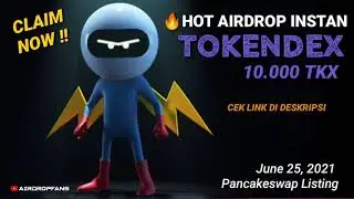 TOKENDEX AIRDROP CLAIM INSTAN WAJIB PUNYA NIH BOSKUH