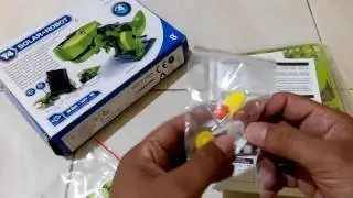 Unboxing Solar Kit Dinosaurus 4 in 1