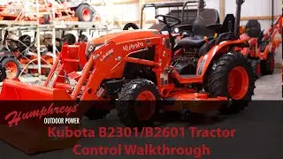 Kubota B Series Control Walkthrough