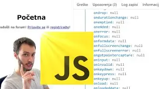 Osnove Javascripta [9/10 osnove programiranja za web]