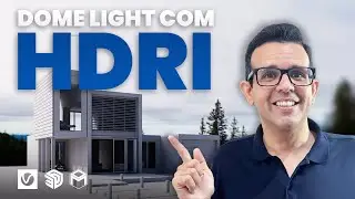 COMO USAR CORRETAMENTE HDRI COM DOME LIGHT | V-RAY 5