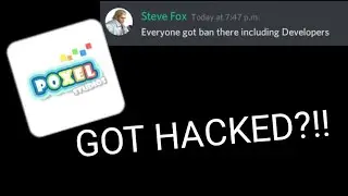 Poxel Studio Discord Got hacked!