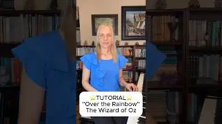 ⭐️TUTORIAL⭐️ “Over the Rainbow” (The Wizard of Oz )