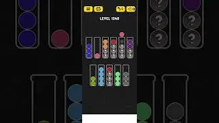 Ball sort puzzle level 1340 