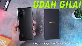 RESMI, Snapdragon 870 (5G) TERMURAH!!! Unboxing XIAOMI Poco F3
