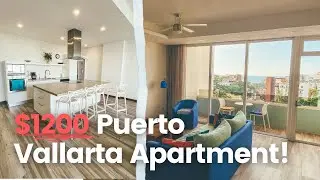 Tour of our $1200 Apartment in Puerto Vallarta, Mexico