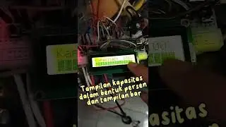 Baterai monitor Arduino#Bms #Batterymonitor #jikongbms #dalybms Pantau kapasitas masuk dan keluar
