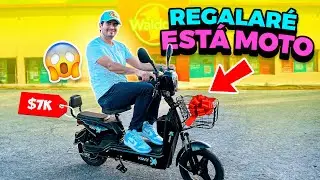ME COMPRÉ LA MOTO MÁS BARATA de WALDOS💰PARA REGARLA 🛵🎁
