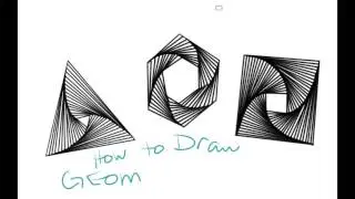 How to Draw Geometric Whirl Doodles