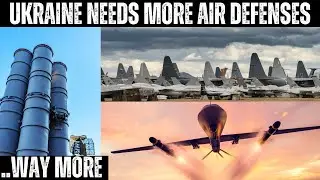 Ukraine Air War - The Russian missile & drone campaign + Why Ukraine needs WAAAY more Air Defenses