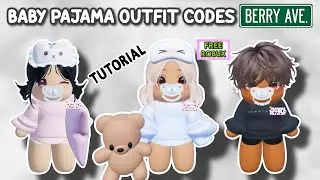 HOW TO BECOME A CUTE BABY + BABY PAJAMA OUTFIT CODES FOR BERRY AVENUE AND BLOXBURG (TUTORIAL 2023) 👶