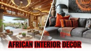 Palatial African Living Room Interiors