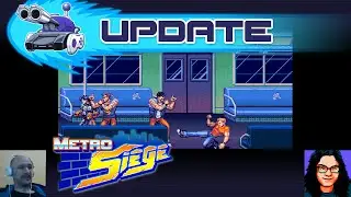Metro Siege Update: Sept 28 2021: Level 3 shaping up for a reveal on a TBA Amiga Bill live stream.