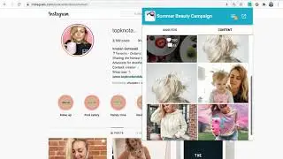Socialpeeks Influencer Analyzer Chrome Extension