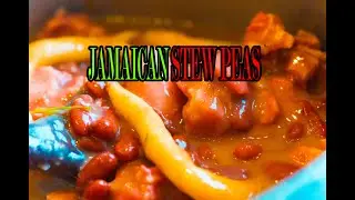Jamaican Stew peas | how to cook stew peas with pigtail Jamaican style