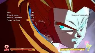 DBFZ Gohan (Adult) Level 7 Corner Combo Solo TOD