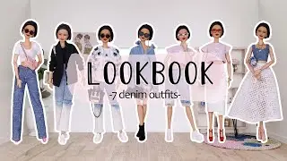 Barbie's Lookbook I 7 Denim Outfits